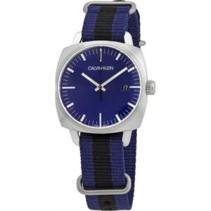 Calvin Klein Blue Dial Watch 39mm