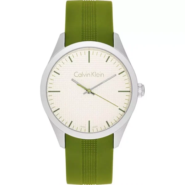 Calvin Klein Color White Dial Men's Watch 40mm