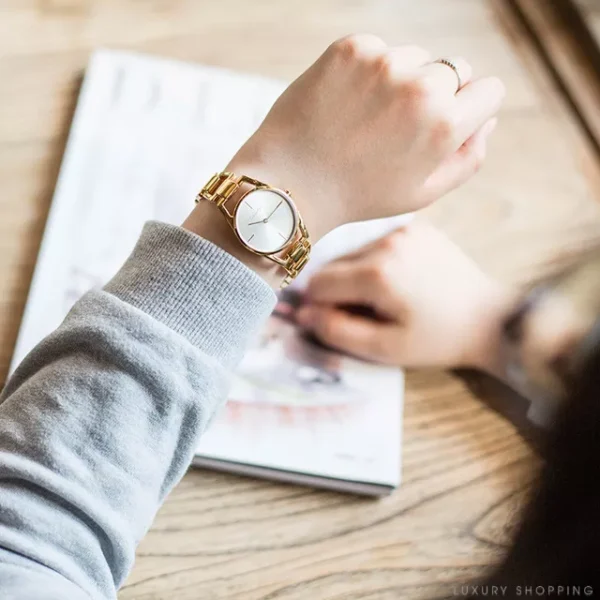 Calvin Klein Dainty Silver Dial Watch 30mm