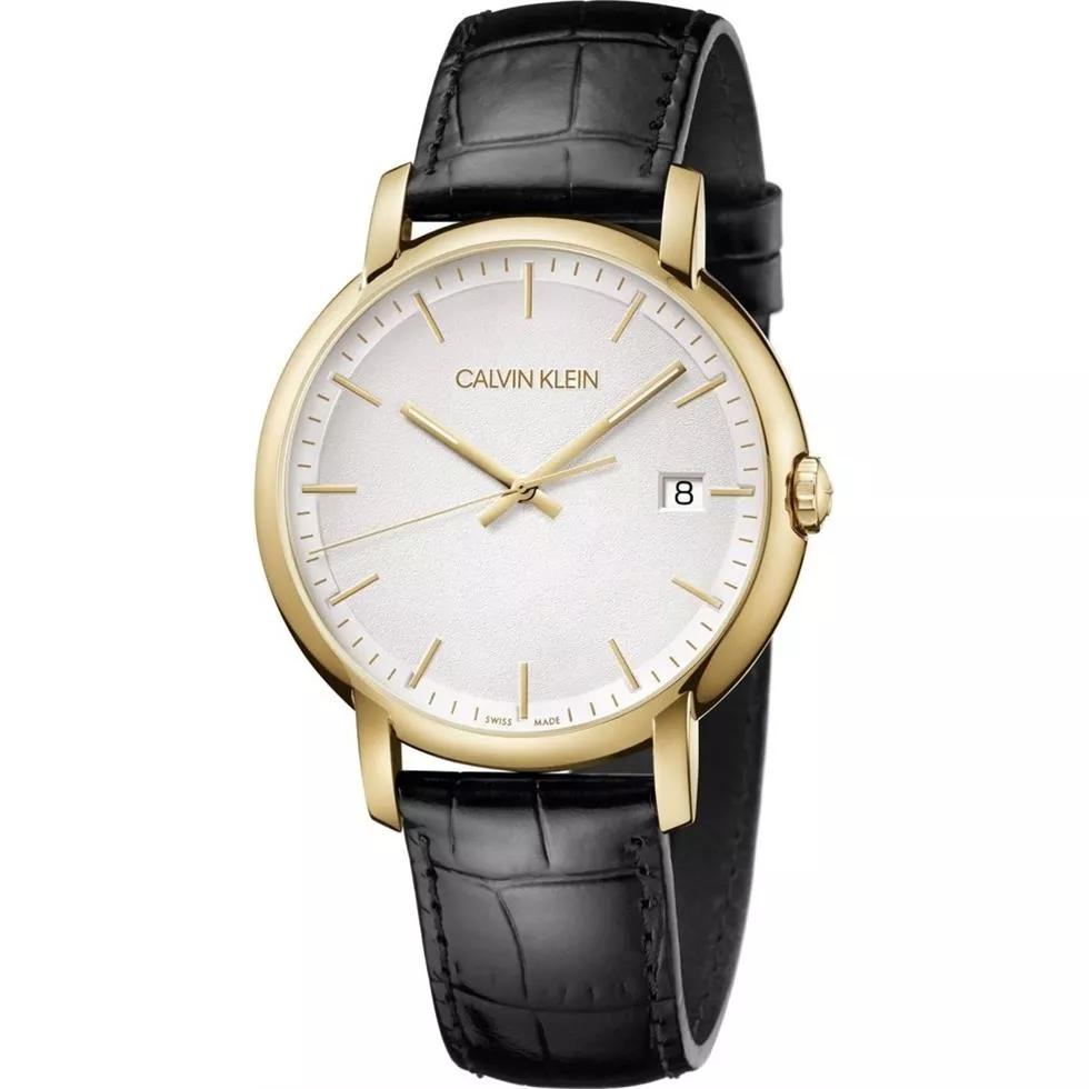 Calvin Klein Established Gold Watch 43mm