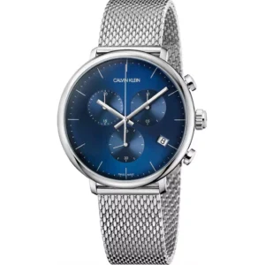 Calvin Klein High Noon Mesh Blue 43mm