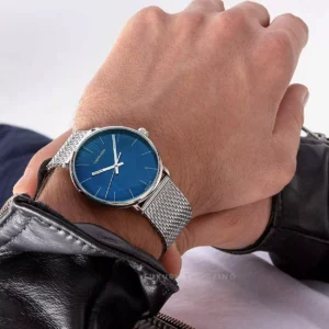 Calvin Klein High Noon Mesh Blue Watch 40mm