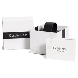 Calvin Klein Feminine Balck Dial 19mm