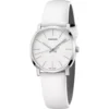 Calvin Klein Posh Quartz White Dial Watch 32mm