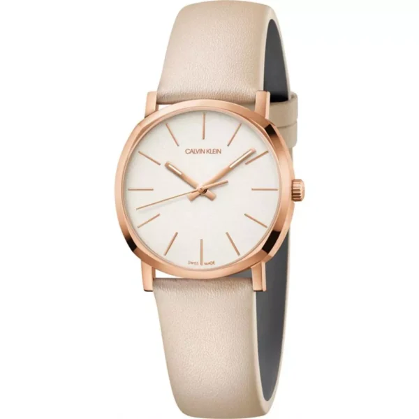 Calvin Klein Posh White Dial Ladies Watch 32mm