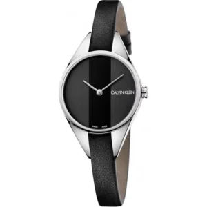 Calvin Klein Rebel Leather Watch 29mm