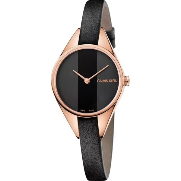 Calvin Klein Rebel Leather Watch 29mm