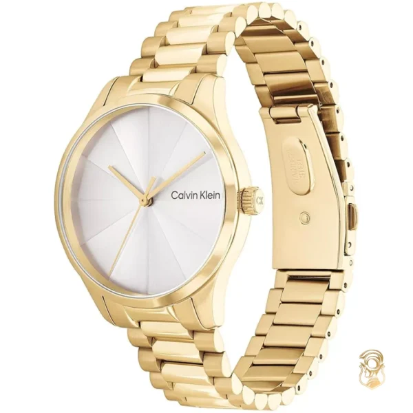 Calvin Klein Unisex Gold Tone Watch 35mm